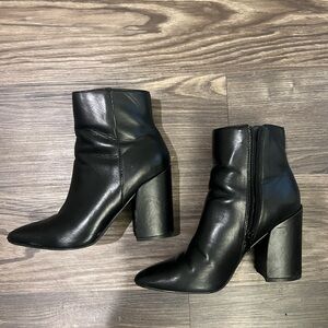 Black Madden Girl Heel Booties